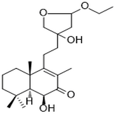 15,16-Epoxy-15-ethoxy-6β,13-dihydroxylabd-8-en-7-one,15,16-Epoxy-15-ethoxy-6β,13-dihydroxylabd-8-en-7-one