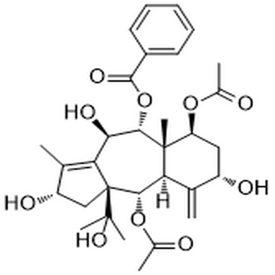 9-Deacetyl-9-benzoyl-10-debenzoyltaxchinin A,9-Deacetyl-9-benzoyl-10-debenzoyltaxchinin A