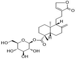 ent-Labda-8(17),13-dien-16,15-olid-19-oic acid glucosyl ester