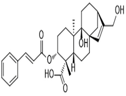 3α-Cinnamoyloxy-9β,17-dihydroxy-ent-kaur-15-en-19-oic acid