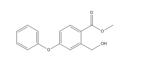 2-羟甲基-4-苯氧基苯羧酸甲酯（罗沙司他杂质）,methyl 2-(hydroxymethyl)-4-phenoxybenzoate (Roxadustat impurity)
