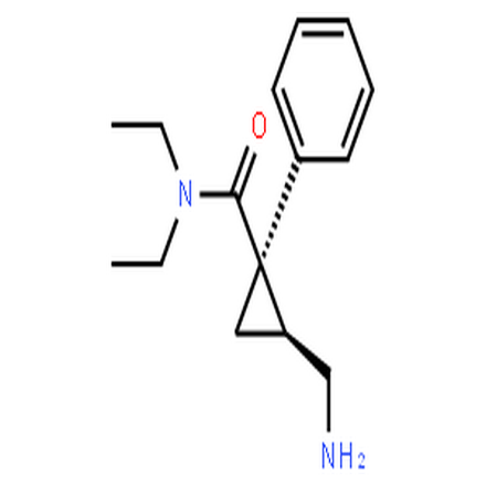 米那普仑盐酸盐,Cyclopropanecarboxamide,2-(aminomethyl)-N,N-diethyl-1-phenyl-, (1R,2S)-rel-