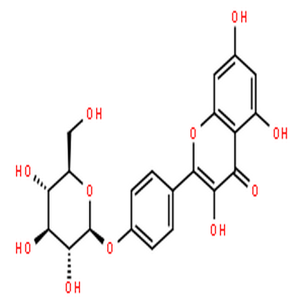 山奈酚-4’-葡萄糖苷,Kaempferol-4’-glucoside