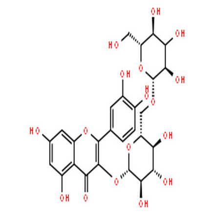 槲皮素-3-龍膽二糖甙,Quercetin 3-gentiobioside