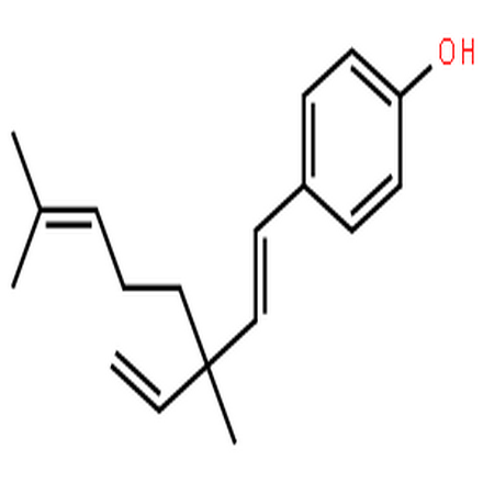 补骨脂酚,4-(3,7-Dimethyl-3-vinylocta-1,6-dien-1-yl)phenol