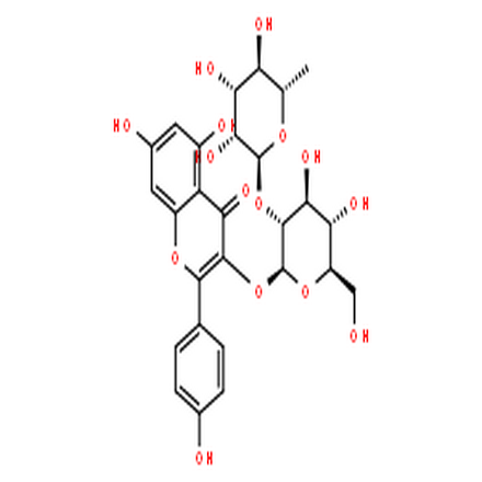 百蕊草素I,Kaempferol 3-glucorhamnoside