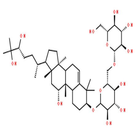 罗汉果皂苷ⅡA2,b-D-Glucopyranoside, (3b,9b,10a,11a,24R)-11,24,25-trihydroxy-9-methyl-19-norlanost-5-en-3-yl6-O-b-D-glucopyranosyl- (9CI)