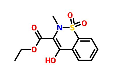 4-羟基-2-甲基-2H-1,2-苯并噻嗪-3-甲酸乙酯 1,1-二氧化物,(4-Hydroxy-2-methyl-2H-1,2-benzothiazine-3-carboxylic acid ethyl)1,1-dioxide