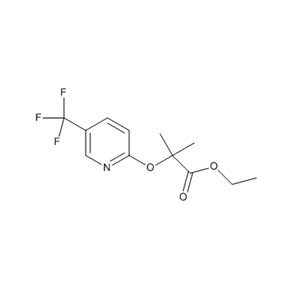 2-甲基-2-[[5-(三氟甲基)吡啶-2-基]氧基]丙酸乙酯,Ethyl 2-methyl-2-[[5-(trifluoromethyl)pyridin-2-yl]oxy]propanoate