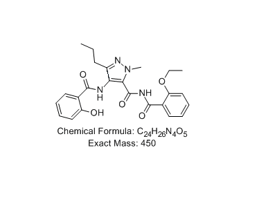 西地那非杂质36,N-(5-(3-(2-ethoxyphenyl)-3-oxopropanoyl)-1-methyl-3-propyl-1H-pyrazol-4-yl)-2-hydroxybenzamide