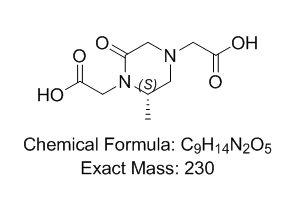 右雷佐生杂质21,(S)-2,2'-(2-methyl-6-oxopiperazine-1,4-diyl)diacetic acid