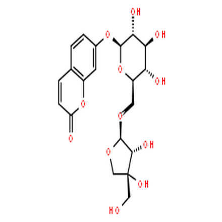 阿彼斯基姆素,2H-1-Benzopyran-2-one,7-[(6-O-D-apio-b-D-furanosyl-b-D-glucopyranosyl)oxy]-