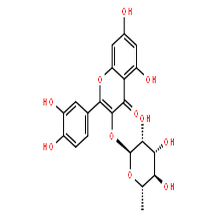 槲皮苷,quercetin-3-rhamnoside