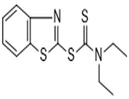 2-Benzothiazolyl diethyldithiocarbamate
