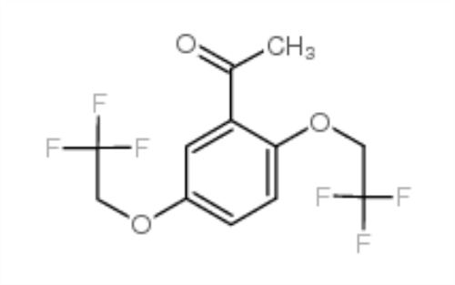 2,5-双(2,2,2-三氟乙氧基)苯乙酮,1-[2,5-bis(2,2,2-tri fluoroethoxy)phenyl]ethanone