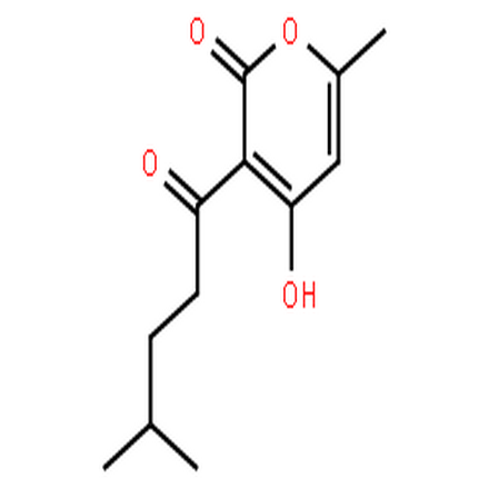 广藿香酮,2H-Pyran-2-one,4-hydroxy-6-methyl-3-(4-methyl-1-oxopentyl)-