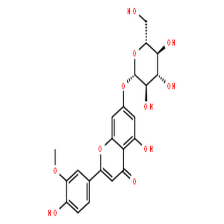 柯伊利素-7-O-葡萄糖苷,Chrysoeriol 7-O-glucoside