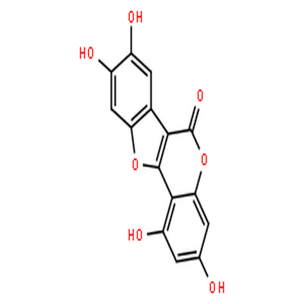 异去甲蟛蜞菊内酯,1,3,8,9-Tetrahydroxy-6H-benzofuro[3,2-c]chromen-6-one