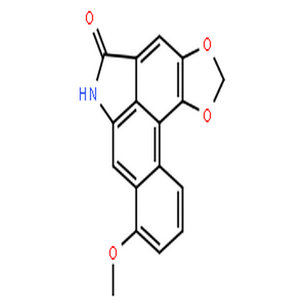 馬兜鈴內酰胺,Benzo[f]-1,3-benzodioxolo[6,5,4-cd]indol-5(6H)-one,8-methoxy-