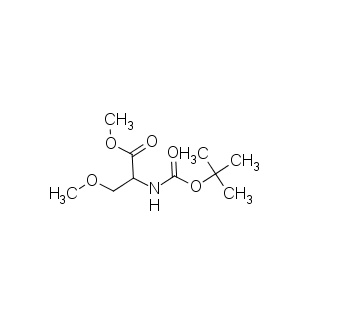 methyl 3-methoxy-2-[(2-methylpropan-2-yl)oxycarbonylamino]propanoate?