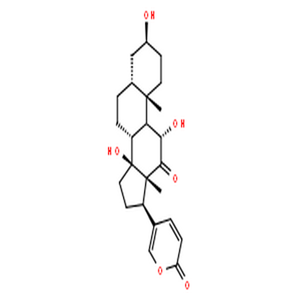 沙蟾毒精,Bufa-20,22-dienolide,3,11,14-trihydroxy-12-oxo-, (3b,5b,11a)-