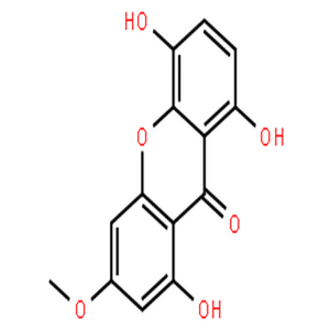 龙胆山酮酚,1,5,8-Trihydroxy-3-methoxy-9H-xanthen-9-one