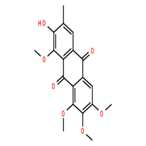 黄决明素,2-Hydroxy-1,6,7,8-tetramethoxy-3-methylanthracene-9,10-dione