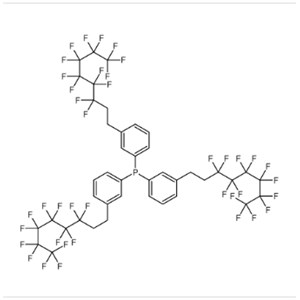 tris[3-(3,3,4,4,5,5,6,6,7,7,8,8,8-tridecafluorooctyl)phenyl]phosphane