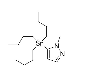 1H-吡唑，1-甲基-5-（三丁烷基）,(1-Methyl-1H-pyrazol-5-yl)tributylstannane