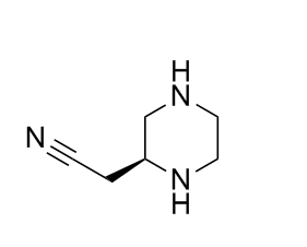 (S)-2-(piperazin-2-yl)acetonitrile,(S)-2-(piperazin-2-yl)acetonitrile