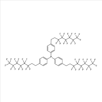 三[4-(3,3,4,4,5,5,6,6,7,7,8,8,8-氟己基)苯基]磷化氫,TRIS(4-(1H,1H,2H,2H-PERFLUOROOCTYL)PHENYL)PHOSPHINE
