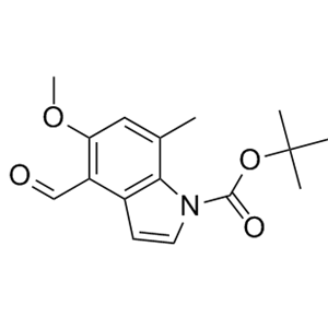 5-甲氧基-7-甲基-T-BOC-1H-吲哚-4-甲醛,5-Methoxy-7-Methyl-t-Boc-1H-indole-4-carbaldehyde