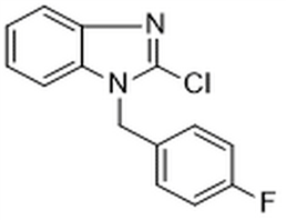 1-(4-Fluorobenzyl)-2-chlorobenzimidazole,1-(4-Fluorobenzyl)-2-chlorobenzimidazole