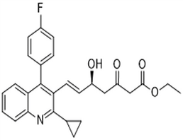 Dehydropitavastatin ethyl ester