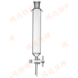 玻璃砂芯层析柱标准磨口,Standard grinding of glass sand core chromatographic column