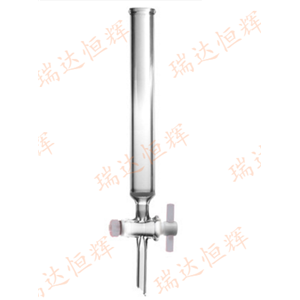 玻璃砂芯层析柱标准敞口,Standard opening of glass sand core chromatographic column