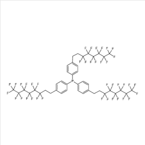 三[4-(3,3,4,4,5,5,6,6,7,7,8,8,8-氟己基)苯基]磷化氢