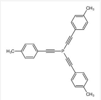 三[2-（4-甲基苯基）乙炔基]膦,tris[2-(4-methylphenyl)ethynyl]phosphine