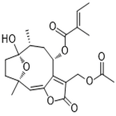 8α-Tigloyloxyhirsutinolide 13-O-acetate,8α-Tigloyloxyhirsutinolide 13-O-acetate