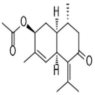 3-Acetoxy-4,7(11)-cadinadien-8-one,3-Acetoxy-4,7(11)-cadinadien-8-one