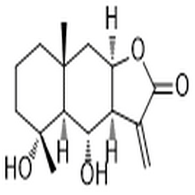 4α,6α-Dihydroxyeudesm-11(13)-en-12,8β-olide,4α,6α-Dihydroxyeudesm-11(13)-en-12,8β-olide