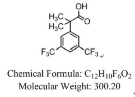 2-(3,5-二(三氟甲基)苯基)-2-甲基丙酸,2-(3,5-bis(trifluoroMethyl)phenyl)-2-Methyl propanoic acid