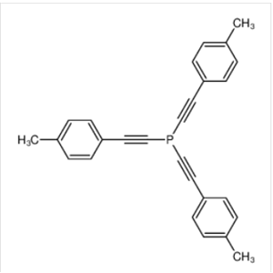 三[2-（4-甲基苯基）乙炔基]膦,tris[2-(4-methylphenyl)ethynyl]phosphine
