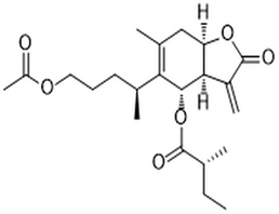 1-O-Acetyl-6α-O-(2-methylbutyryl)britannilactone