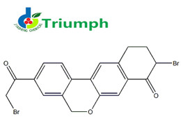 9-溴-3-(2-溴乙酰基)-10,11-二氢-5H-二苯并(C,G) CHROMEN-8(9H)-酮,9-Bromo-3-(2-Bromo Acetyl)-10,11-Dihydro-5H-dibenzo(c,g) Chromen-8(9H)-one