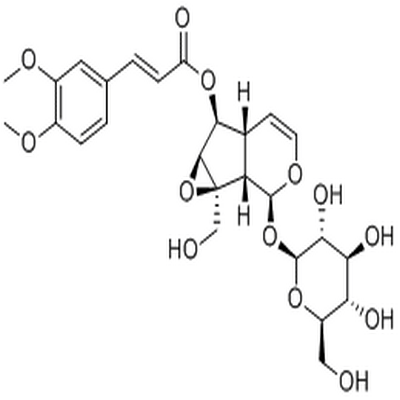 6-O-(3'',4''-Dimethoxycinnamoyl)catalpol,6-O-(3'',4''-Dimethoxycinnamoyl)catalpol