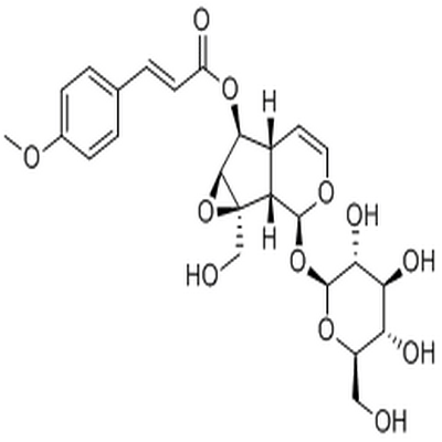 6-O-p-Methoxycinnamoylcatalpol,6-O-p-Methoxycinnamoylcatalpol