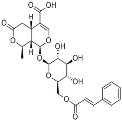6'-O-Cinnamoyl-8-epikingisidic acid,6'-O-Cinnamoyl-8-epikingisidic acid