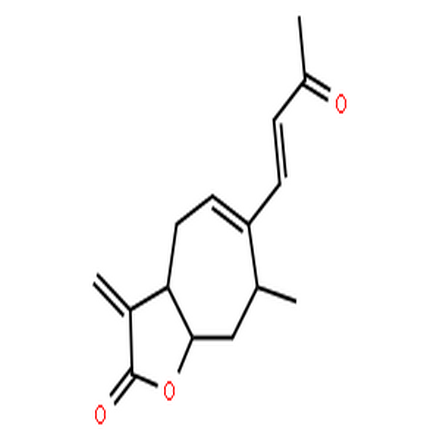 苍耳亭,2H-Cyclohepta[b]furan-2-one,3,3a,4,7,8,8a-hexahydro-7-methyl-3-methylene-6-(3-oxo-1-buten-1-yl)-,(3aR,7S,8aS)-