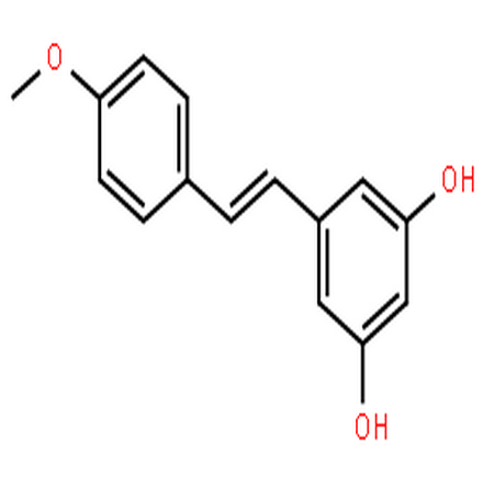 白藜蘆醇-4'-甲醚,(E)-5-(4-Methoxystyryl)benzene-1,3-diol